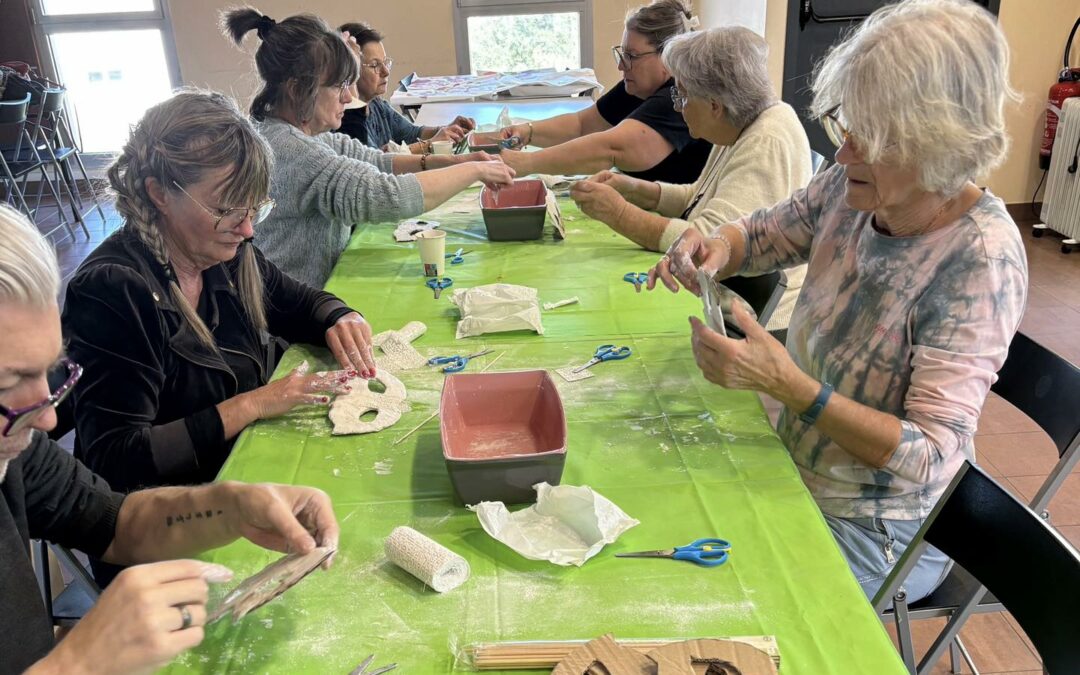 SOCIAL / Animation – Un « Atelier Créatif » gratuit pour les adultes au Centre Cardellu
